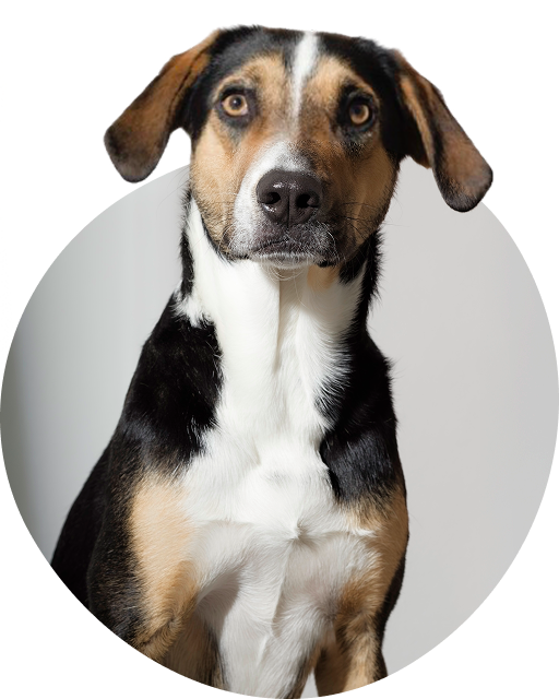 Notre chien timide
